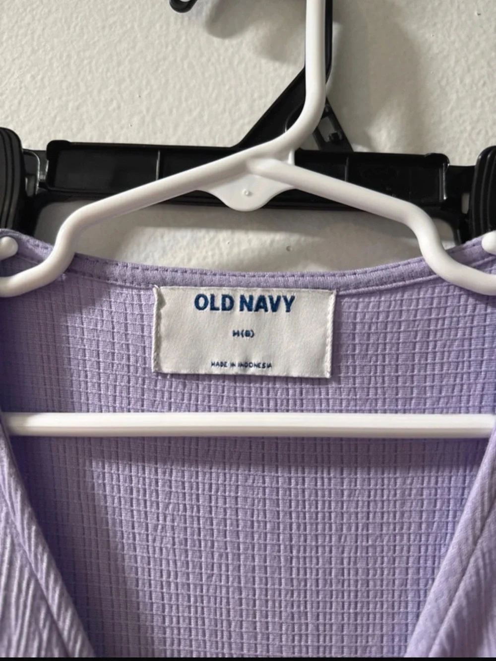 Old Navy lilac ribbed
